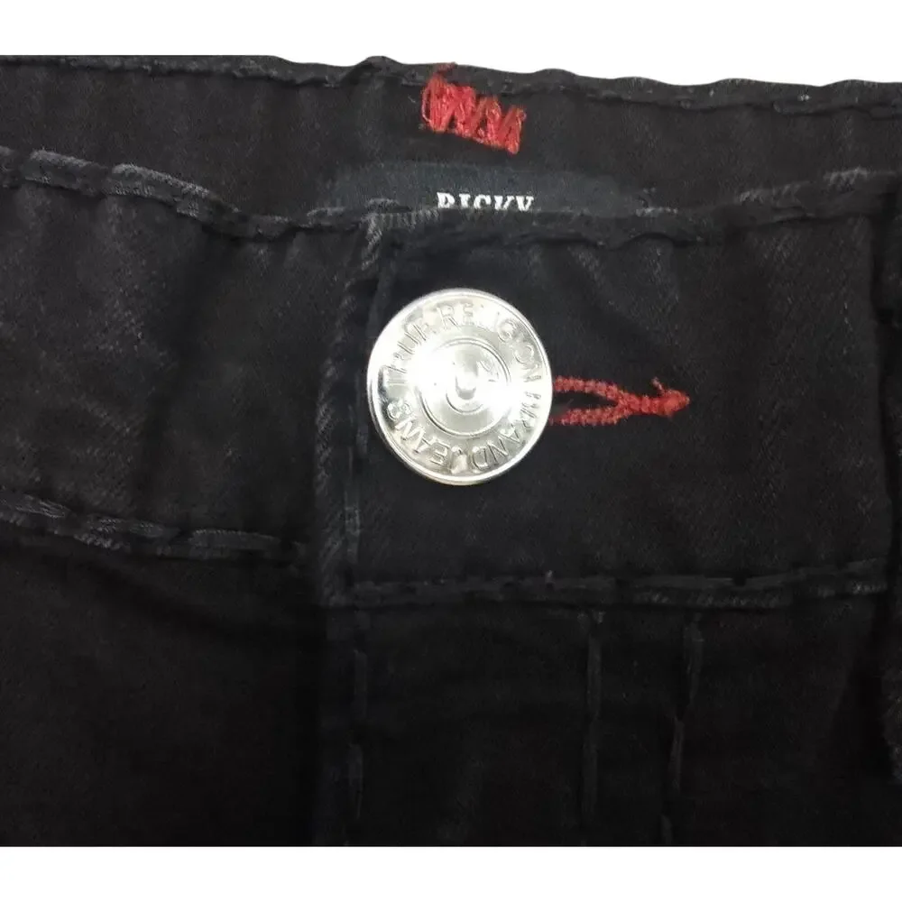 true religion super t stitching ricky relaxed straight fit Size 36